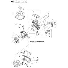 Carburetor & Air Filter Assembly
