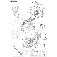 Crankcase Assembly for 572XP-XPG