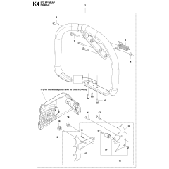 Handle Assembly for 572XP-XPG
