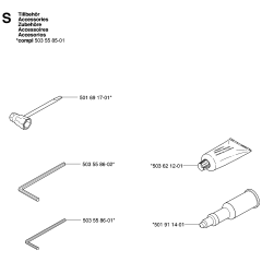 Accessories for Husqvarna 575XP