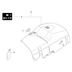 Cylinder Cover for Husqvarna 576XP