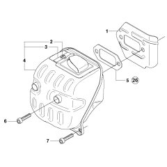 Muffler Assembly for 576XP