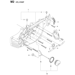 Crankcase Assembly for 576XP