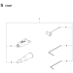 Accessories for Husqvarna 576XP