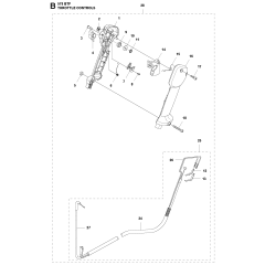 Throttle Controls for Husqvarna 578BTF