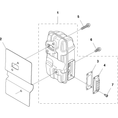 Muffler Assembly for Husqvarna