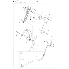 Throttle Controls for Husqvarna