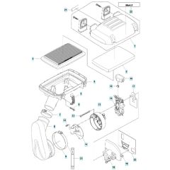Air Filter Assembly for Husqvarna