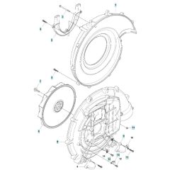 Fan Assembly for Husqvarna Blower