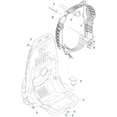 Frame Assembly for Husqvarna Blower