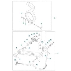 Throttle Control for Husqvarna 580BFS