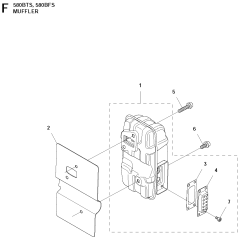 Muffler Assembly for Husqvarna