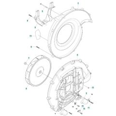 Fan Assembly for Husqvarna Blower