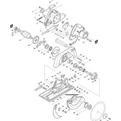 Makita 5900BR Main Assembly