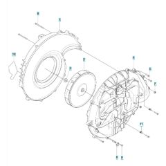 Fan Assembly for Husqvarna 590BFS