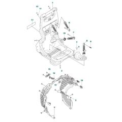 Frame Assembly for Husqvarna 590BTS