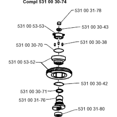 Drive for Husqvarna 600 H