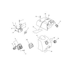 Air Cleaner for Shindaiwa 600SX