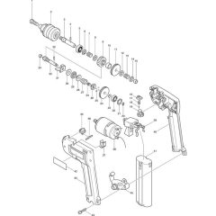 Makita 6012HD Main Assembly