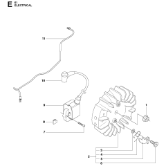 Electrical Assembly for Husqvarna 61