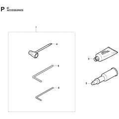 Accessories for Husqvarna 61