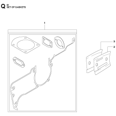 Gasket Set for Husqvarna 61