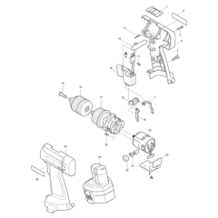 Makita 6314D Drill Assembly