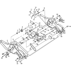 Transmission Assembly for Husqvarna 650