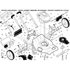Husqvarna 65021 ES Parts