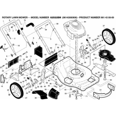 Husqvarna 6522 SH Parts