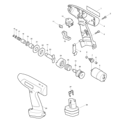 Makita 6903VD Assembly