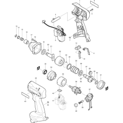 Makita 6932FD Main Assembly