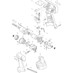 Makita 6960D Main Assembly