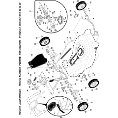 Drive for Husqvarna 7021 RS