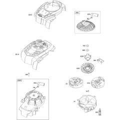 Blower Housing & Flywheel