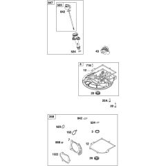 Crankcase Cover for Briggs & Stratton