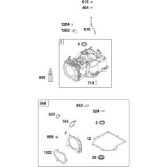 Cylinder Assembly for Briggs & Stratton