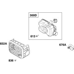 Exhaust System for Briggs & Stratton
