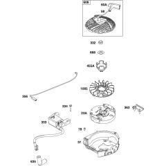 Flywheel Assembly for Briggs & Stratton