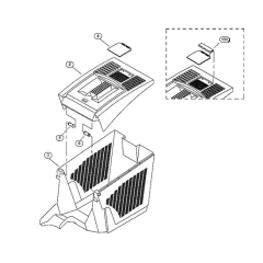 Grass Catcher Bag for Viking MB 455 C