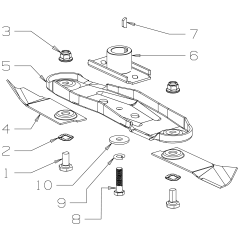 Blade Assembly for Masport 800AL