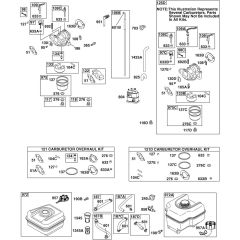 Carburettor Assembly for Briggs