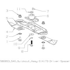 540mm Quick Cut Blade