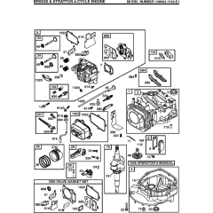 Engine for Husqvarna 875 SERIES