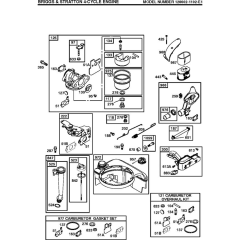 Engine-1 for Husqvarna 875 SERIES