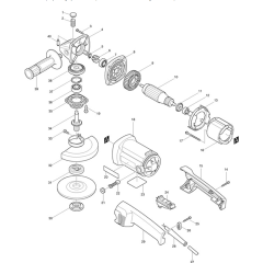 Makita 9016B Angle Driver Assembly