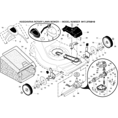 Repair Parts for Husqvarna 917.375810