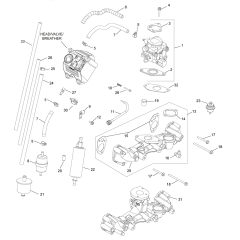 Fuel System for Kohler LH690