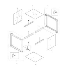 Housing Assembly for Husqvarna A 1000