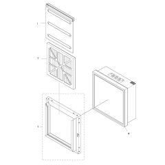 Filter Assembly for Husqvarna A 600